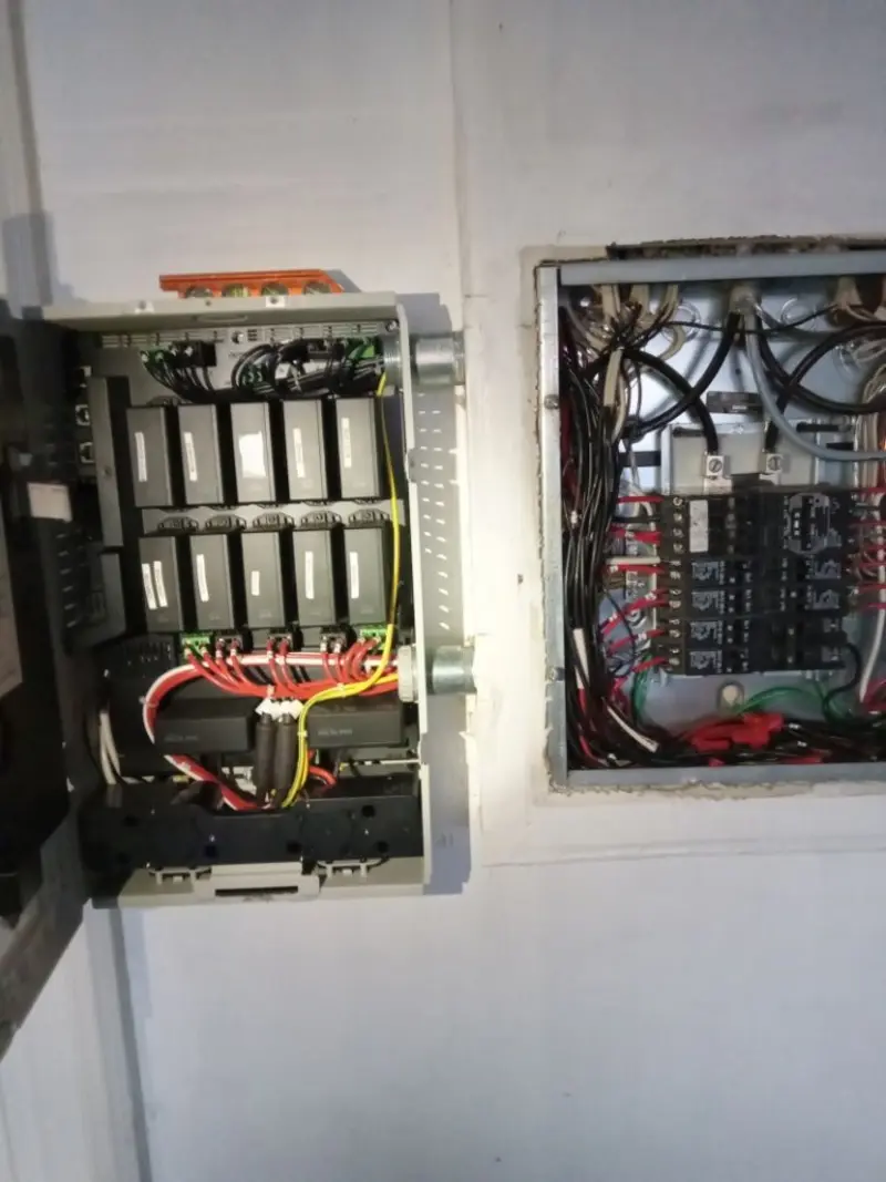 Electrical panel upgrade completed for Carbon Monoxide Detector Installation in Washington Terrace